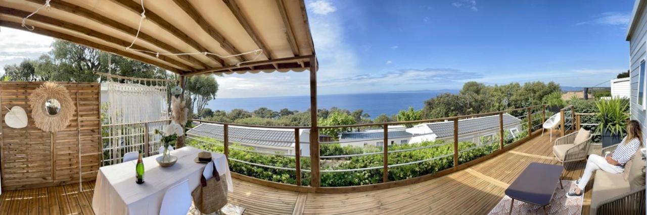 Mobil Home Superbe Vue Mer St Raphael Saint-Raphaël Esterno foto