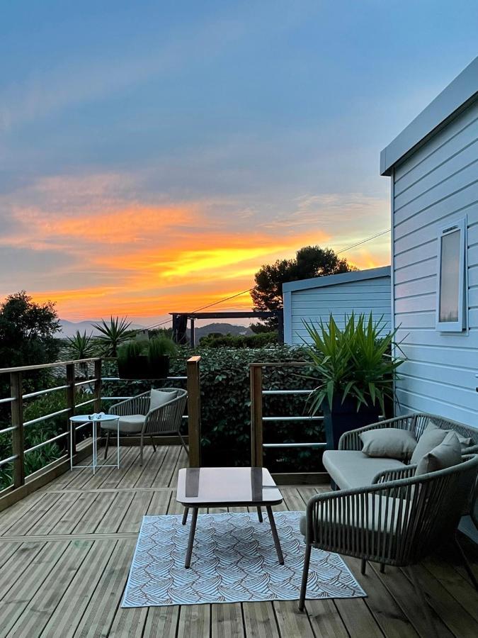 Mobil Home Superbe Vue Mer St Raphael Saint-Raphaël Esterno foto